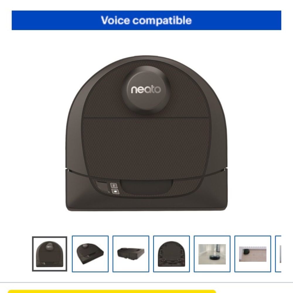 Neato newest model D4 connected